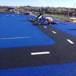 Rubber Bonded Mulch 1