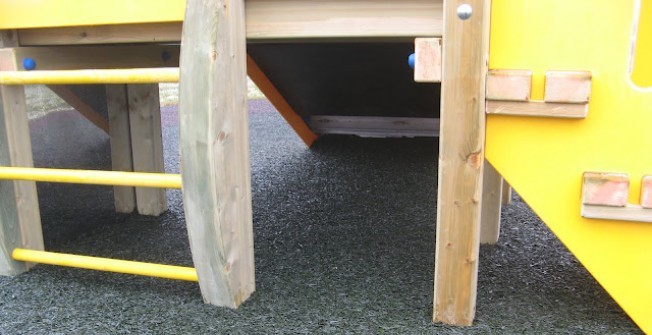 Rubber Mulch Surfacing in Spittal